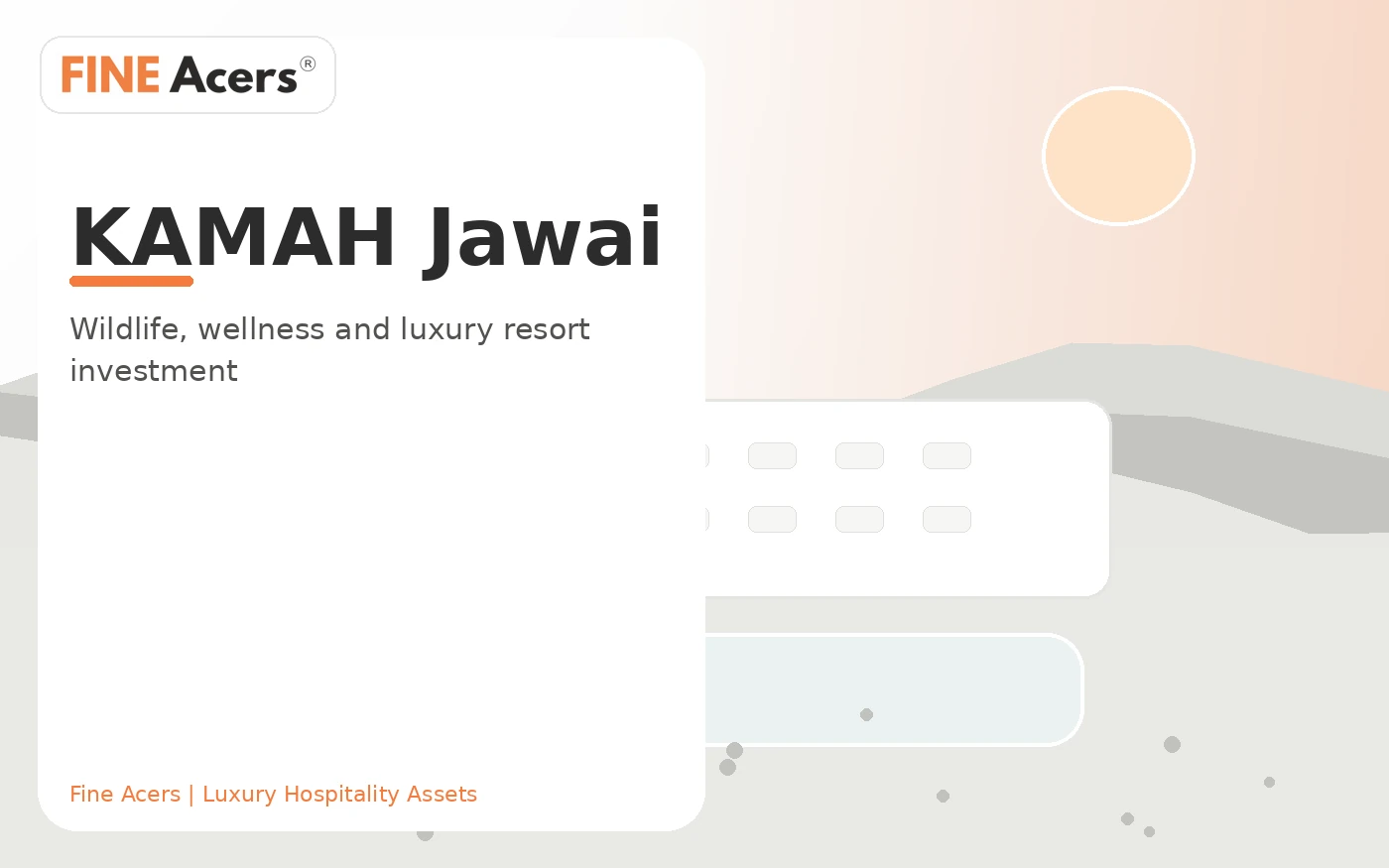 KAMAH Jawai by Fine Acers