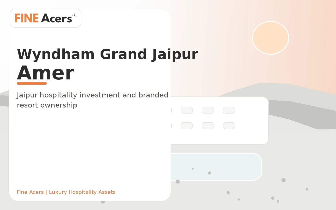 Wyndham Grand Jaipur Amer by Fine Acers